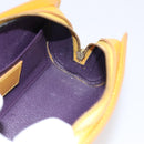 LOUIS VUITTON Epi Dauphine PM Pouch Yellow M48449 LV Auth ep15742-17