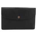 LOUIS VUITTON Epi Montaigne 27 Clutch Bag Black M52652 LV Auth ep15746-13