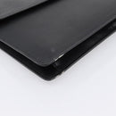 LOUIS VUITTON Epi Montaigne 27 Clutch Bag Black M52652 LV Auth ep15746-14