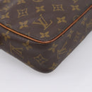 LOUIS VUITTON Monogram Compiegne 23 Clutch Bag M51847 LV Auth ep15748-11