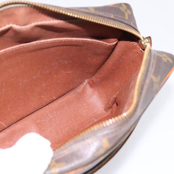 LOUIS VUITTON Monogram Compiegne 23 Clutch Bag M51847 LV Auth ep15748