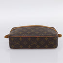 LOUIS VUITTON Monogram Compiegne 23 Clutch Bag M51847 LV Auth ep15748-7