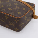 LOUIS VUITTON Monogram Compiegne 23 Clutch Bag M51847 LV Auth ep15748-8