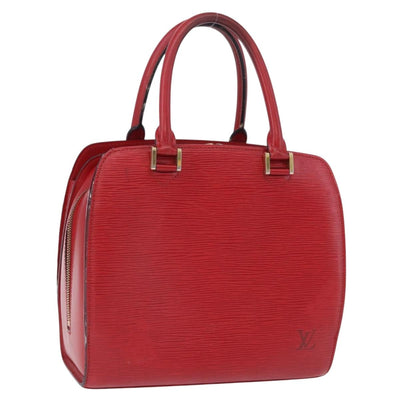LOUIS VUITTON Epi Pont Neuf Hand Bag Red M52057 LV Auth ep15754