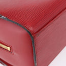 LOUIS VUITTON Epi Pont Neuf Hand Bag Red M52057 LV Auth ep15754-15