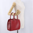 LOUIS VUITTON Epi Pont Neuf Hand Bag Red M52057 LV Auth ep15754-26
