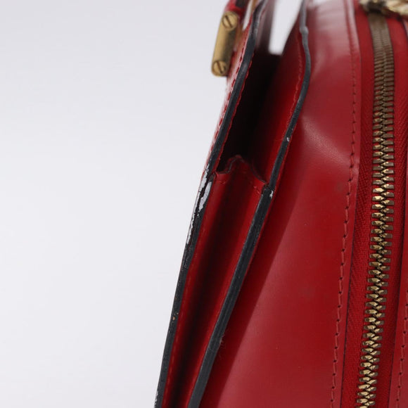 LOUIS VUITTON Epi Pont Neuf Hand Bag Red M52057 LV Auth ep15754