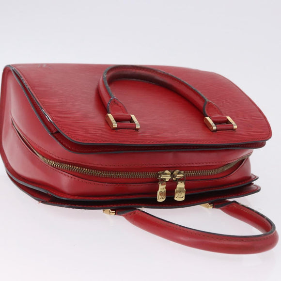 LOUIS VUITTON Epi Pont Neuf Hand Bag Red M52057 LV Auth ep15754