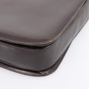 GUCCI Shoulder Bag Leather Brown Gold Tone Auth ep15755-15