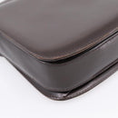 GUCCI Shoulder Bag Leather Brown Gold Tone Auth ep15755-16