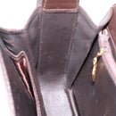 GUCCI Shoulder Bag Leather Brown Gold Tone Auth ep15755-18