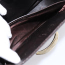GUCCI Shoulder Bag Leather Brown Gold Tone Auth ep15755-21