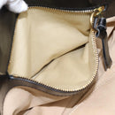 Chloe Hand Bag Leather Black Gold Tone Auth ep15756A-21