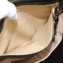 Chloe Hand Bag Leather Black Gold Tone Auth ep15756A-28