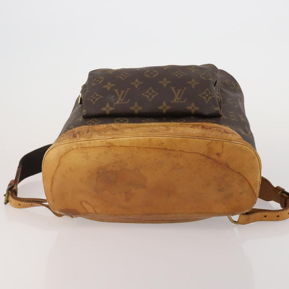 LOUIS VUITTON Monogram Montsouris GM Backpack M51135 LV Auth ep15758
