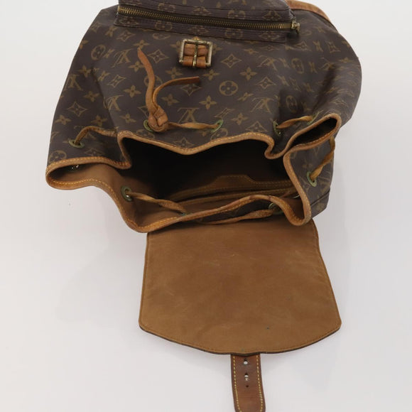 LOUIS VUITTON Monogram Montsouris GM Backpack M51135 LV Auth ep15758