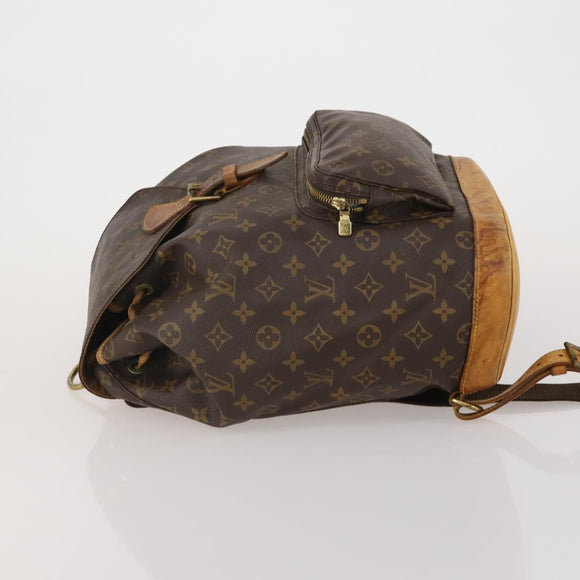 LOUIS VUITTON Monogram Montsouris GM Backpack M51135 LV Auth ep15758