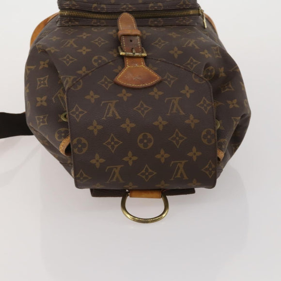 LOUIS VUITTON Monogram Montsouris GM Backpack M51135 LV Auth ep15758