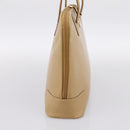GUCCI Tote Bag Leather Beige Gold Tone 002 1122 2684 Auth ep15761-3