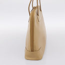 GUCCI Tote Bag Leather Beige Gold Tone 002 1122 2684 Auth ep15761-4