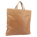 LOEWE Hand Bag Leather Beige Auth ep15763-1