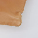 LOEWE Hand Bag Leather Beige Auth ep15763-9