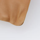 LOEWE Hand Bag Leather Beige Auth ep15763-16