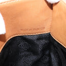 LOEWE Hand Bag Leather Beige Auth ep15763-12