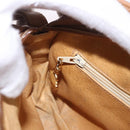 GUCCI Micro GG Canvas Shoulder Bag Beige Gold Tone Auth ep15764-21