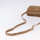 GUCCI Micro GG Canvas Shoulder Bag Beige Gold Tone Auth ep15764-7