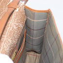Burberrys Shoulder Bag Leather Brown Gold Tone Auth ep15766-20