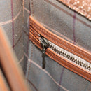 Burberrys Shoulder Bag Leather Brown Gold Tone Auth ep15766-22
