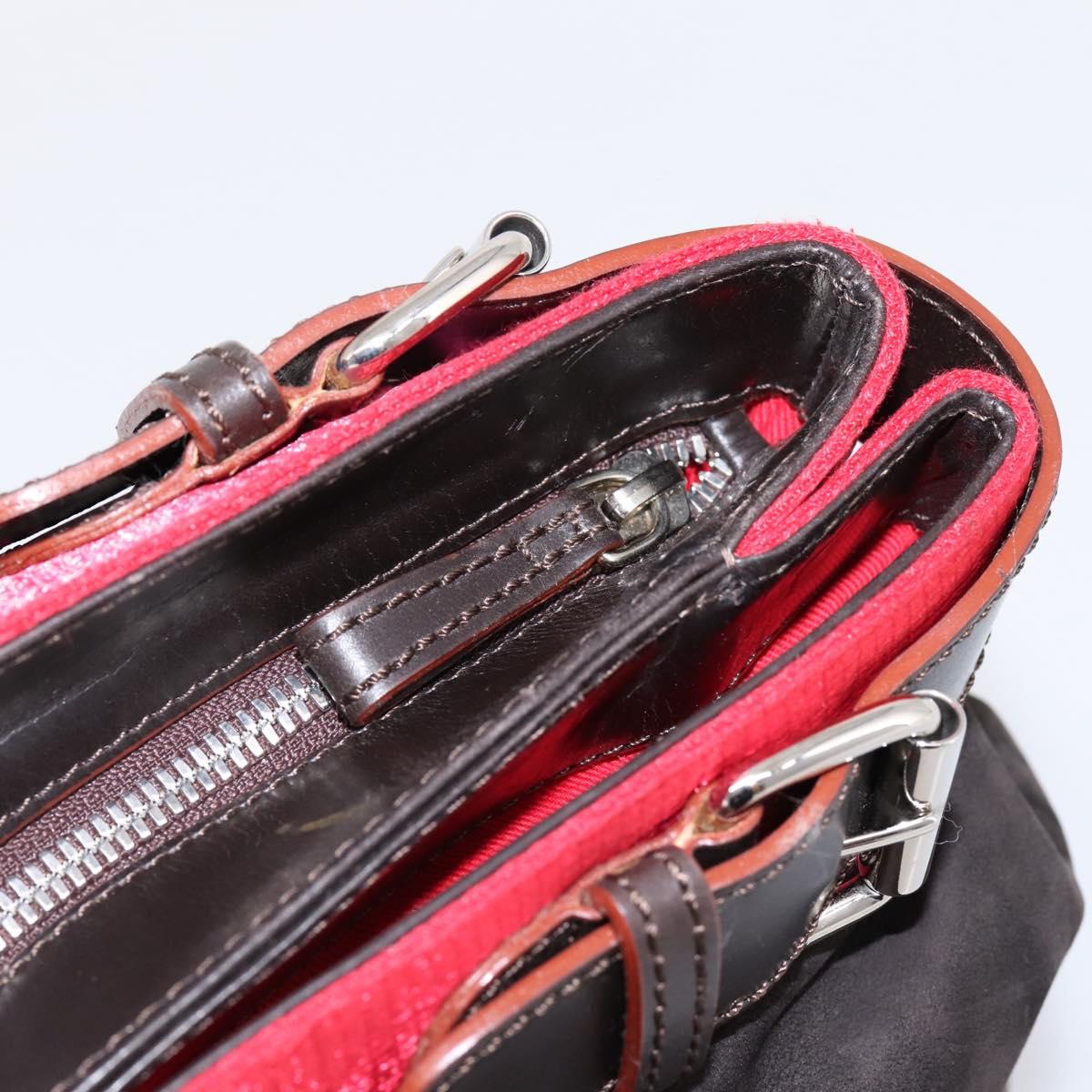 LOEWE Hand Bag Leather Black Silver Auth ep15767 | Brand Street Tokyo