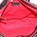 LOEWE Hand Bag Leather Black Silver Auth ep15767-11