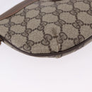 GUCCI GG Supreme Shoulder Bag PVC Leather Beige 378 001 4643 Auth ep15769-10