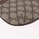GUCCI GG Supreme Shoulder Bag PVC Leather Beige 378 001 4643 Auth ep15769-12