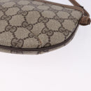 GUCCI GG Supreme Shoulder Bag PVC Leather Beige 378 001 4643 Auth ep15769-13