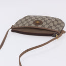 GUCCI GG Supreme Shoulder Bag PVC Leather Beige 378 001 4643 Auth ep15769-6