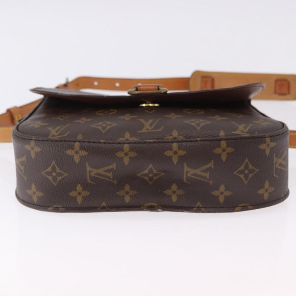 LOUIS VUITTON Monogram Saint Cloud GM Shoulder Bag M51242 LV Auth ep15770