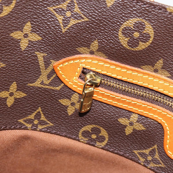 LOUIS VUITTON Monogram Sac Shopping Tote Bag M51108 LV Auth ep15771