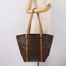 LOUIS VUITTON Monogram Sac Shopping Tote Bag M51108 LV Auth ep15771-23