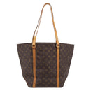 LOUIS VUITTON Monogram Sac Shopping Tote Bag M51108 LV Auth ep15771-2