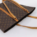 LOUIS VUITTON Monogram Sac Shopping Tote Bag M51108 LV Auth ep15771-6
