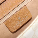 GUCCI GG Supreme Shoulder Bag PVC White Gold Tone 904 02 050 Auth ep15777-16