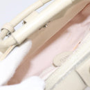 GUCCI Hand Bag Leather Ivory Silver 000 2058 0308 5 Auth ep15778-16