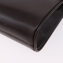 GUCCI Shoulder Bag Leather Brown Silver 004 01 0296 Auth ep15780-14
