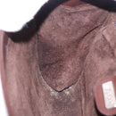 GUCCI Shoulder Bag Leather Brown Silver 004 01 0296 Auth ep15780-20