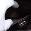GUCCI Shoulder Bag Leather Brown Silver 004 01 0296 Auth ep15780-22