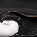 BURBERRY Hand Bag Canvas Black Silver Auth ep15781-24