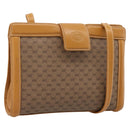 GUCCI Micro GG Canvas Shoulder Bag PVC Beige Gold Tone 004 113 0364 Auth ep15782-1